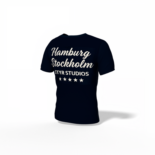 HAMBURG TO STOCKHOLM T-SHIRT